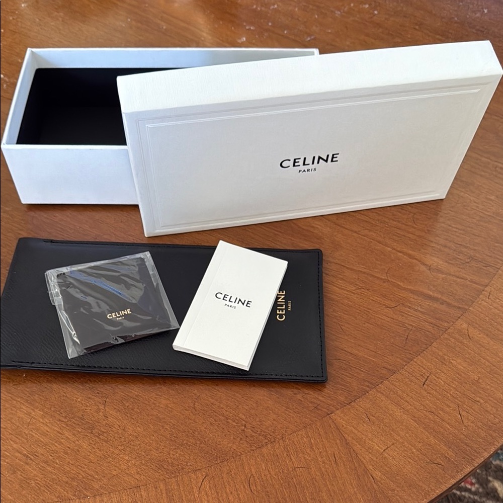 Celine Black Luxury Phone Accessories